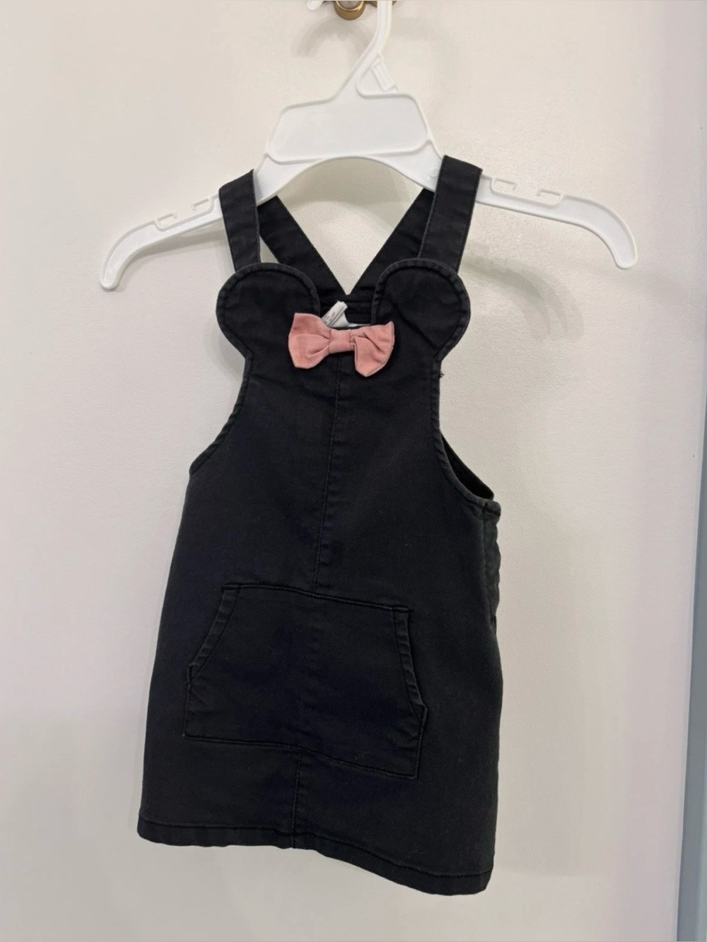 Disney Minnie Mouse Jumper Dress Toddler Girls 12-18m H&M Pinafore